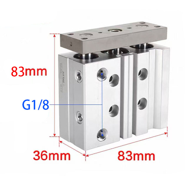 Airtac  TCL,TCM Series: Compound Type Three Axis Cylinder  - TCL20X30SG