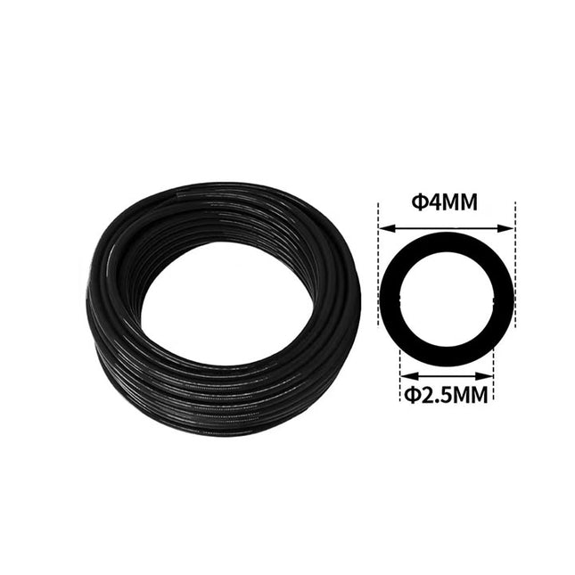 Airtac UE95A: Polyurethane tubing black - UE95A040025200MBK