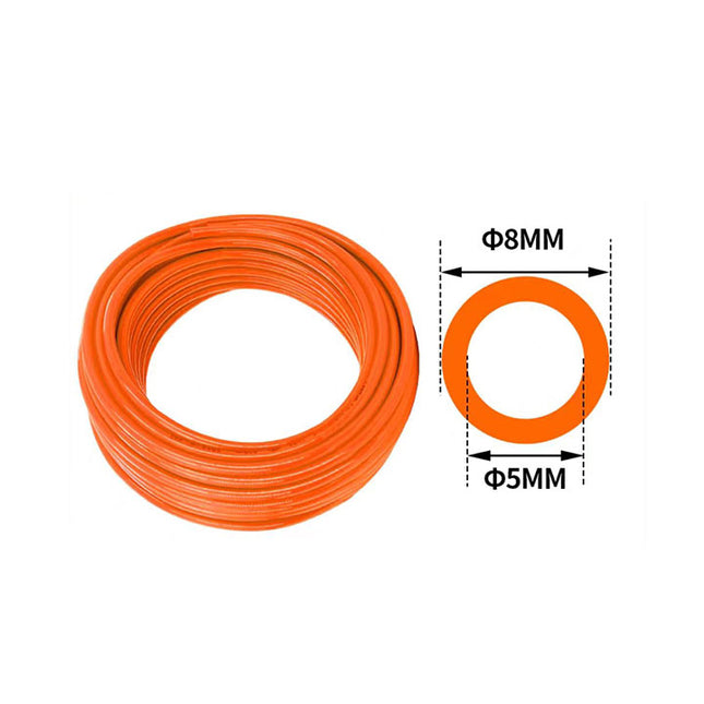 Airtac UE95A: Polyurethane tubing orange - UE95A080050100MGE