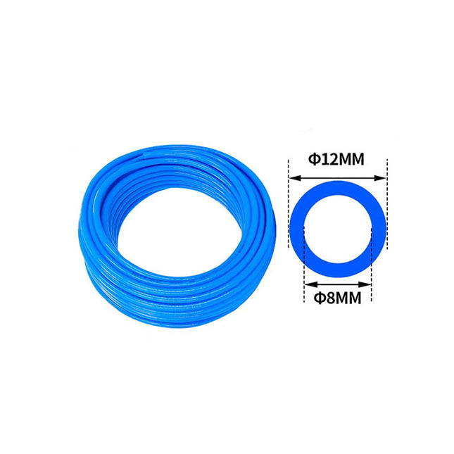 Airtac UE95A: Polyurethane tubing blue - UE95A120080100MBU
