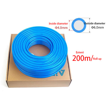 Airtac US98A: Polyurethane tubing blue - US98A060040200MBU