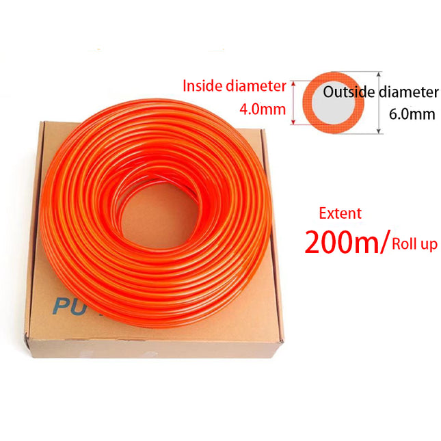 Airtac US98A: Polyurethane tubing orange - US98A060040200MGE