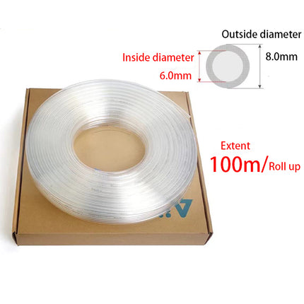 Airtac US98A: Polyurethane tubing clear - US98A080060100MC