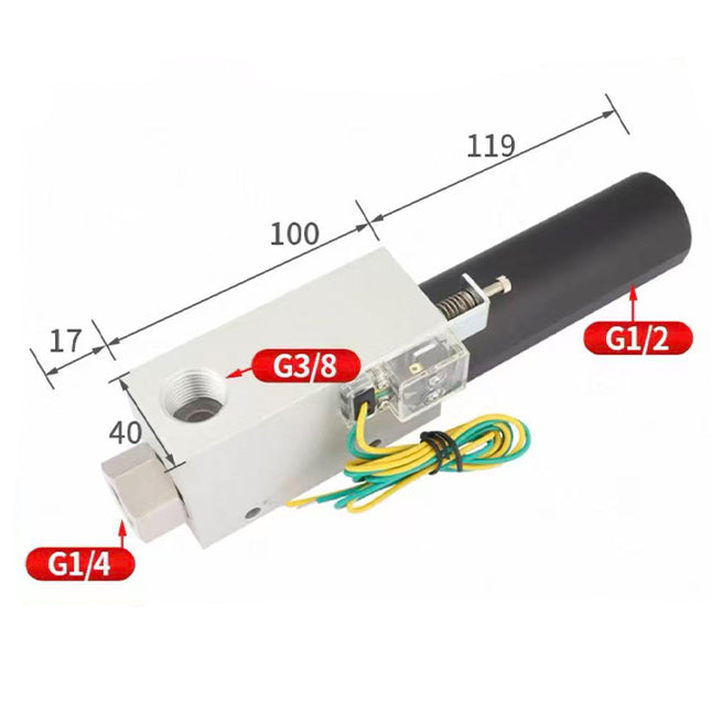 Airtac  X-KCV series: basic vacuum generator  - X-KCV25HSCK