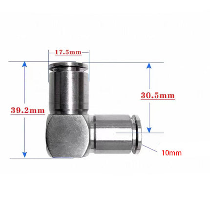 Airtac  PV series: SUS316 all stainless steel connector  - X-S6-PV10