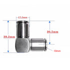 Airtac  PV series: SUS316 all stainless steel connector  - X-S6-PV10