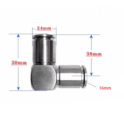 Airtac  PV series: SUS316 all stainless steel connector  - X-S6-PV16