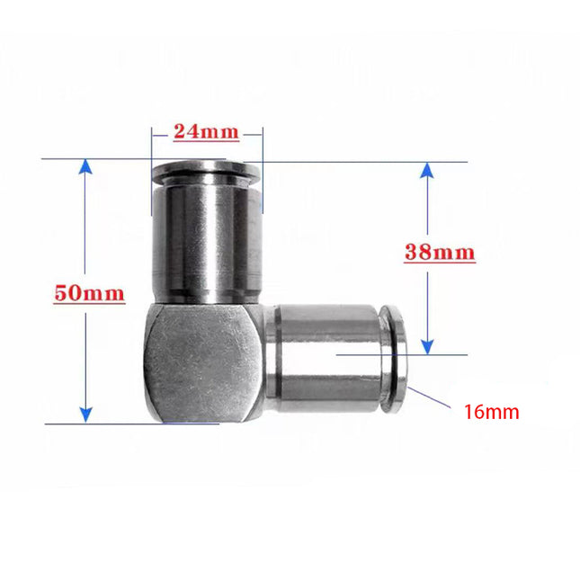 Airtac  PV series: SUS316 all stainless steel connector  - X-S6-PV16