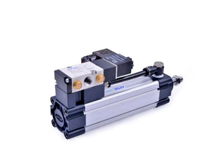 Airtac  SAUF series: standard double acting cylinder with valve  - SAUF80X974S-10BG