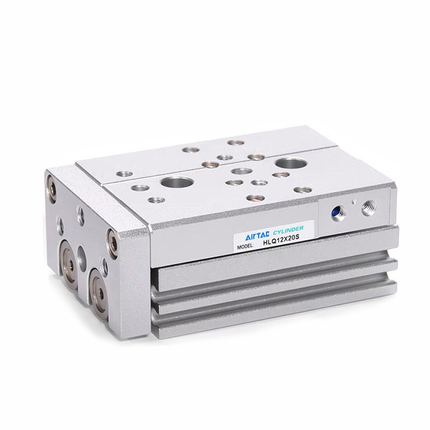 Airtac HLQ: Double-shaft precision slipway cylinder,Circulating ball bearings-HLQ12X20SAS