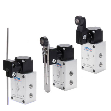 Airtac ZM3R-06: Manual Valve. 3 Way - ZM3P06WT