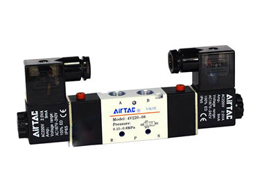 Airtac 4V230C-08: Solenoid Air Valve - 4V230C08BT-W