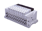 Airtac 6D0500: Valve Bank Assembly -6D05H5F-J04FS5