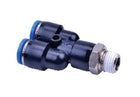 Airtac NPYB: Push to Connect Fitting. Branch Y - NPYB3/8-1/2 (MOQ 10 pcs.)