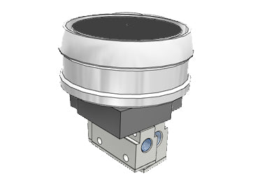 Airtac CM3PMX-05: Manual Valve. 3 Way - CM3PMX05B