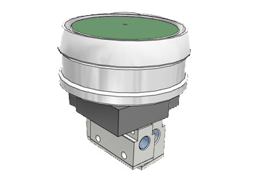 Airtac CM3PMX-05: Manual Valve. 3 Way - CM3PMX05G