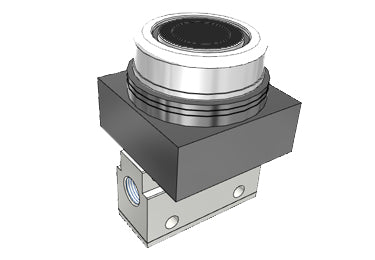 Airtac CM3PF-06: Manual Valve. 3 Way - CM3PF06B