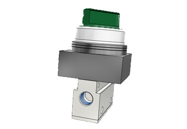 Airtac CM3HS-06: Manual Valve. 3 Way - CM3HS06G