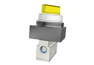Airtac CM3HS-06: Manual Valve. 3 Way - CM3HS06YT