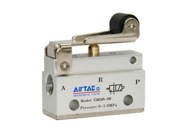 Airtac CM3R-06: Manual Valve. 3 Way - CM3R06