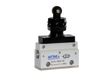 Airtac CM3V-06: Manual Valve. 3 Way - CM3V06G