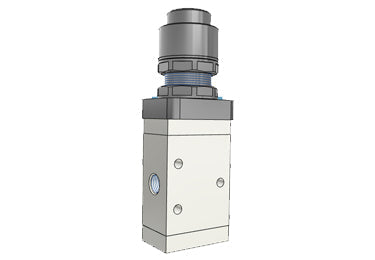Airtac M3PP110-06: Manual Valve. 3 Way - M3PP11006B