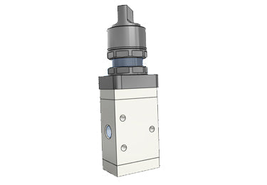 Airtac M3HS210-06: Manual Valve. 3 Way - M3HS21006BT