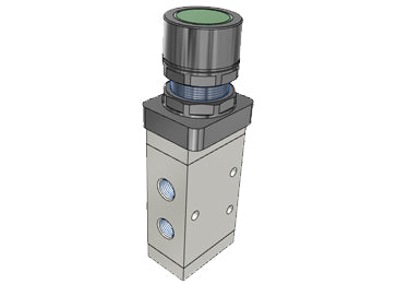 Airtac M5PF210-06: Manual Valve. 5 Way - M5PF21006GG