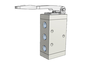 Airtac M5C210-06: Manual Valve. 5 Way - M5C21006