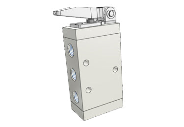 Airtac M5D210-06: Manual Valve. 5 Way - M5D21006G