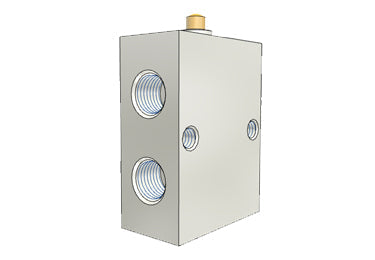 Airtac S3B-08: Manual Valve. 3 Way - S3B08