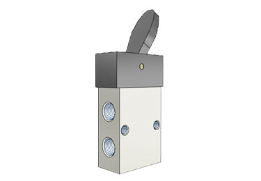 Airtac S3Y-08: Manual Valve. 3 Way - S3Y08T
