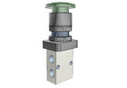 Airtac S3PM-06: Manual Valve. 3 Way - S3PM06GG