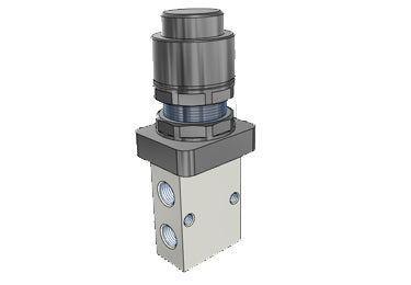 Airtac S3PP-06: Manual Valve. 3 Way - S3PP06B