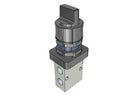 Airtac S3HS-06: Manual Valve. 3 Way - S3HS06B